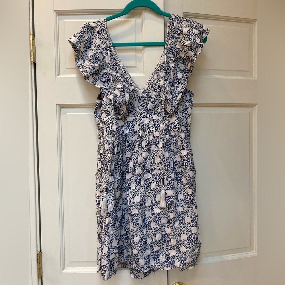 Flutter sleeve dress by Anthropologie, size xs